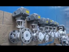 Hard Seal Kugelventil Elektrische Zwei-Teile-Industrie-Kugelventil