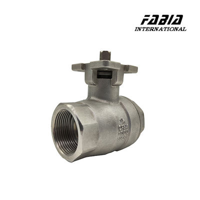 Electric High Pressure Two Piece Ball Valve  For Easy Opening And Closing With Internal Thread