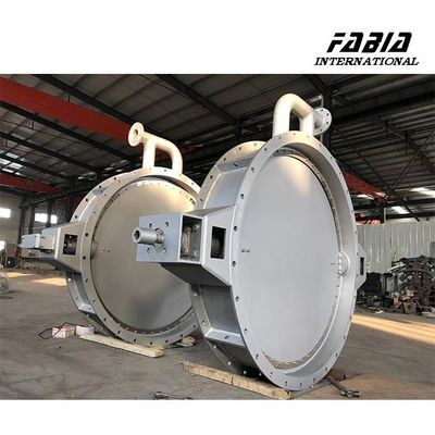 DN1500 Pneumatic VOC Butterfly Valve DNV Gas Valve Precision Control For Printing And Packaging Industry
