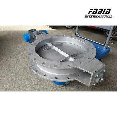 DN1500 Pneumatic VOC Butterfly Valve DNV Gas Valve Precision Control For Printing And Packaging Industry