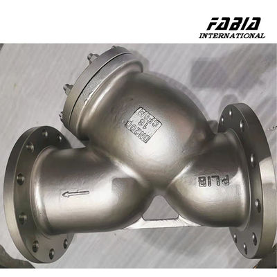 Efficient Filtration Stainless Y Type Strainer Large Flow Capacity For Pharmaceutical And HVAC Systems