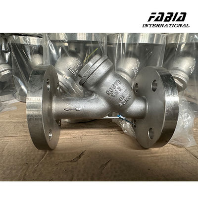 Efficient Filtration Stainless Y Type Strainer Large Flow Capacity For Pharmaceutical And HVAC Systems