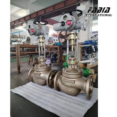 Precise Control WCB Pneumatic Regulation Valve Automatic Regulation For Oil And Gas And Textile Industry