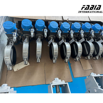 100mm Pneumatic Actuated Butterfly Valve Seamless Integration Corrosion Resistance
