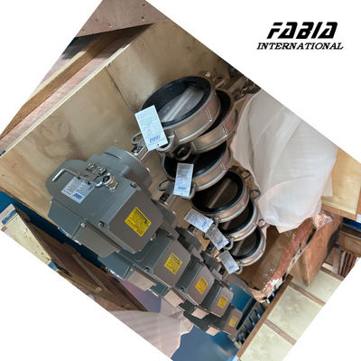 Electric Switch Type 4 inch Butterfly Valve Stailess Steel Electric Valve Tight Sealing and Minimal Leakage